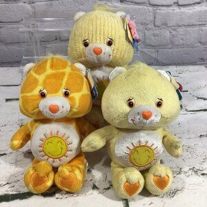 Care Bears Special Edition Funshine Bears Lot Of 3 All Different With Tags